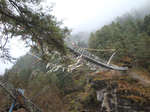 Мост в горах. 2009.